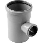 Тройник VALFEX 87.5 градусов, 50-40, внутренняя канализация 24050040 (артикул 21203524) – фото 1