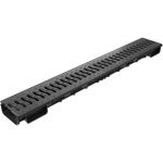 Лоток Ecoteck Lite 100h56 с решеткой пластиковой, кл. А15 черный ДИ 14805000 46611 (артикул 16479728) – фото 1