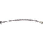 Подводка для воды СТМ сталь, 1/2"", гайка-штуцер, 40 cм CWFHM040 (артикул 16199159) – фото 1