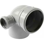 Универсальный отвод VALFEX 110/50x45, левый, внутренняя канализация 23111150 (артикул 21202492) – фото 1