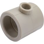 Переходной тройник VALFEX PP-R серый Дн 50х20х50 10502050Г 127-0456 (артикул 16206573) – фото 1