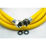 Шланг ПВХ для газовых приборов Tuboflex 1/2""х60 см, г/г TF71010У (артикул 20958477) – фото 1