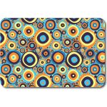 Коврик для ванной и туалета Veragio CARPET комплект 68х45 см, WC 45x40 см, рисунок BUBBLES VR.CPT-7200.07 (артикул 16226609) – фото 1