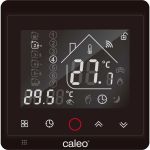 Терморегулятор CALEO с936 wi-fi black lux встраиваемый, цифровой, программируемый, 3,5 квт 0К-00000740 (артикул 26178941) – фото 1