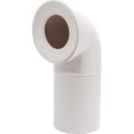 Отвод для унитаза SINIKON ПП D 110x90 (белое кольцо) PU.110090.W.R (артикул 25435983) – фото 1