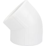 Угольник VALFEX PP-R Дн 50х45° 10107050 127-0569 (артикул 16206555) – фото 1