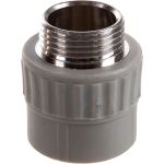 Муфта комбинированная с наружной резьбой VALFEX PP-R серая, 32 мм х1"" 10130032Г 127-0364 (артикул 16226145) – фото 1