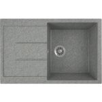 Кухонная мойка GreenStone GRS-25 цвет: темно-серый GRS-25-309 (артикул 18806046) – фото 1