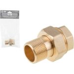 Американка AV Engineering прямая, 1/2"", с внутренней-наружной резьбой AVE308001 (артикул 25129335) – фото 1