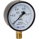 Манометр ЭКО-М Экомера G1/2 МД02-100-G-1МПа (артикул 25979243) – фото 1