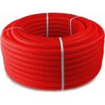 Труба RTP ПНД гофрир. красная d25 мм (вн. d21 мм, 50м) 35400 (артикул 23884995) – фото 1
