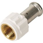 Муфта HENCO ВР, ПВДФ пресс, белая, 26x1"" 18PKW-2606 (артикул 16843207) – фото 1