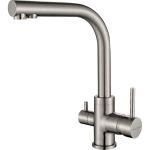 Смеситель для кухни Paulmark Essen, никель Es213011-NI (артикул 15942032) – фото 1