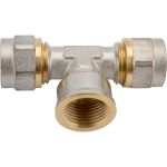 Латунный тройник AV Engineering 1/2x16 2.0 с внутренней резьбой AVE309007 (артикул 22938315) – фото 1