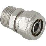 Обжимной соединитель с переходом на наружную резьбу 26х1" Valtec VTm.301.N.002606 (артикул 15637996) – фото 1