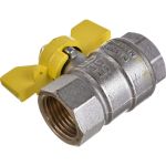 Шаровой кран LD Pride латунь никель, газ Ду15 Ру40 ВР 007-8029 537156 (артикул 16517031) – фото 1