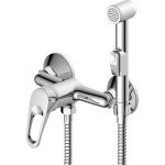 Одноручный смеситель с гигиеническим душем Decoroom DR21058 (артикул 16859659) – фото 1