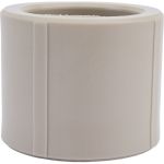Муфта VALFEX PP-R серая, 50 мм 10113050Г 127-0383 (артикул 16226240) – фото 1