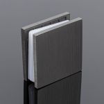 Коннектор стена-стекло SERVICE PLUS 90, графит матовый, sus304 K02-202GFM/sus304 (артикул 26632784) – фото 1