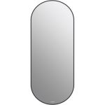 Зеркало Cersanit ECLIPSE smart 50x122 с подсветкой, овальное, в черной рамке 64200 (артикул 27081902) – фото 1
