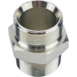 Переходной ниппель TITAN LOCK сталь, 1.1/2"", НР BSP/НР NPT, TL1.1/2RMBS-MNP (артикул 26547362) – фото 1