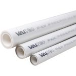 Труба PP-ALUX армированная алюминием, PN 25, 50мм, белый Valtec VTp.700.AL25.50 (артикул 15637468) – фото 1