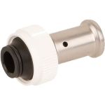 Пресс фитинг с накидной гайкой под евроконус HENCO ПВДФ пресс, белый, 20x3/4"" 19PKW-2005 (артикул 16844173) – фото 1