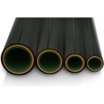 Труба Blue Ocean полипропиленовая со стекловолокном pn20/sdr7,4 - 25x3,5 UV-pro с защитой от ультрафиолета черная PPR-Fiber-G-HW(Bk)-25 (артикул 25068405) – фото 1
