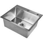 Кухонная мойка из нержавеющей стали WISENT ws36050 (60x50 см) WS36050/WGER010 (артикул 26921522) – фото 1