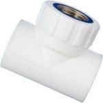 Тройник MeerPlast полипропиленовый PPRC комбинированный Ду25x15 Ру15 ВР D200-00548 (артикул 20532346) – фото 1