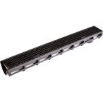 Лоток Aquastok AQUA-TOP DN90 H100 А15 1000x135x100 с пластиковой решеткой (комплект) (1092) 549067 (артикул 22888341) – фото 1