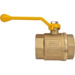 Шаровой кран для газа STI Ду50 Ру16 муфтовый (муфта-муфта) рычаг D170-00054 (артикул 20533654) – фото 1