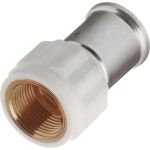 Муфта HENCO ВР, ПВДФ пресс, белая, 26x3/4"" 18PKW-2605 (артикул 16843183) – фото 1