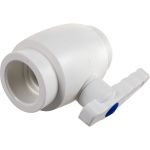 Полнопроходной шаровой кран PRO AQUA PP-R белый d-40 мм PA40014 (артикул 15791667) – фото 1