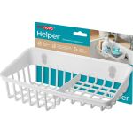 Подвесной держатель Econova Helper на присосках, 236х125х79 мм, белый 433227316 (артикул 17206423) – фото 1
