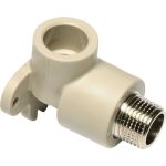 Колено WAVIN EKOPLASTIK настенное PP-R 20x1/2 РН, EK SNKE02020X (артикул 26568266) – фото 1