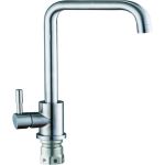 Смеситель для кухни G-lauf с поворотным изливом, нержавеющая сталь ZAP4-B090 (артикул 16185217) – фото 1