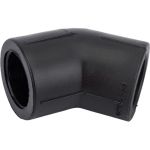 Угол Blue Ocean полипропиленовый 20x45 градусов UV-pro с защитой от ультрафиолета черный PPRF/45E-UV(Bk)-20 (артикул 25068363) – фото 1