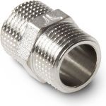 Латунный ниппель PRO AQUA PA НР резьбовой 1/2 06-M15-M15x (артикул 15911173) – фото 1