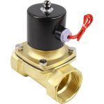Электромагнитный клапан DN.ru соленоидный, двухходовый vs2w-100v-nc ду50 ру10 катушка 220b D130-01564 (артикул 24557925) – фото 1