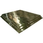 Базальтовый картон с фольгой BASFIBER 1000x600x10 мм, 3 шт., 1.8 м2, огнеупорный, 700C БИМ 10 2П-Ф (артикул 23667705) – фото 1