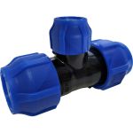 Компрессионный переходной тройник VALFEX ПНД, 63-25-63 1210012632563 (артикул 20766069) – фото 1