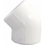 Угольник VALFEX PP-R Дн 90х45°, белый 10107090 127-0572 (артикул 16206608) – фото 1
