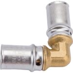 Угольник STOUT 90град 16х16 для металлопластиковых труб SFP-0009-001616 (артикул 16053562) – фото 1