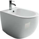 Напольное биде Ceramica Nova METROPOL Rimless, 1 отверстие под смеситель, с крепежом CN4005 (артикул 17759314) – фото 1