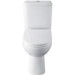 Унитаз-компакт ROCA ACCESS 34P23900Y косой выпуск, сиденье с крышкой SC 00000076451 (артикул 16410961) – фото 1