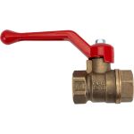Шаровой для воды VALFEX 1/2"" ВР/ВР ручка-рычаг, латунный 11Б27фт1М VF.214.LR1.012.Bir (артикул 20957469) – фото 1
