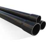 Напорная клеевая труба НПВХ (PVC-U) AQUAVIVA 63x2.0x3000 PN6 с раструбом AQV306320R 39879 (артикул 24390465) – фото 1
