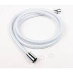 Шланг для душа TUBOFLEX 1.75 м, ПВХ, белый ШДПВХTF175белый (артикул 22122759) – фото 1