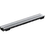 Лоток Ecoteck Lite 100h56 с решеткой стальной, кл. А15 ДИ 14705000 46610 (артикул 16479803) – фото 1
